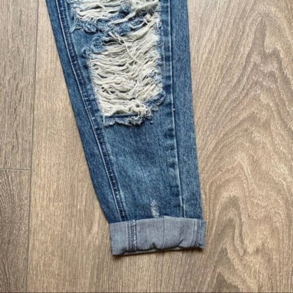 Free People One Teaspoon Jeans Awesome Baggies Boyfriend Straight leg distressed - Picture 8 of 13